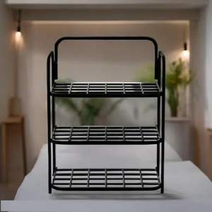 Durable Plastic Metal <b>Shoe</b> <b>Rack</b> Stackable Organizer for Home Closet Entryway Space Saving Easy to Assemble - Product Image 2
