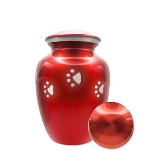 Urna Blanca de Estilo Americano Grabada a Mano de Alta Calidad LU, para Cenizas de Adultos, Capacidad de 200 Pulgadas Cúbicas, Fabricada en Latón Pulido Color Estaño 1 - Product Image 1