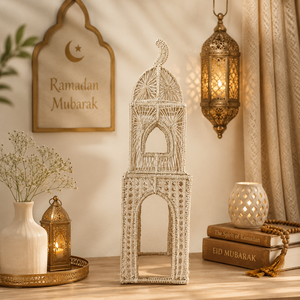 Linternas Hechas a Mano para Ramadán, Lámparas de Estilo Marroquí del Medio Oriente, Portavelas para Festivales Orientales, Linternas Decorativas - Product Image 1