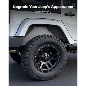 Garde-boue en acier, plaque de protection, doublure d'aile pour Jeep JK/JKU 2007-2018, 2/4 portes - Product Image 6