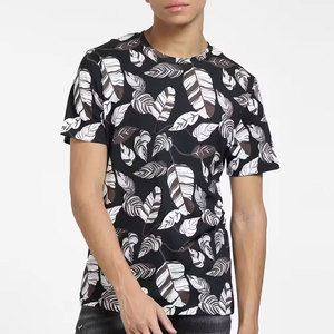 เสื้อยืดพิมพ์ลายสไตล์ผู้ชาย คุณภาพสูง พิมพ์ลายทั่วตัว เนื้อผ้านุ่ม เหมาะสำหรับแฟชั่นสตรีทและชุดลำลอง - Product Image 1