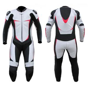 Traje de Carreras de Motocicleta Personalizado, Transpirable, de Cuero, Resistente al Viento e Impermeable, Ropa de Carreras de Motocicleta con Estampado - Product Image 4