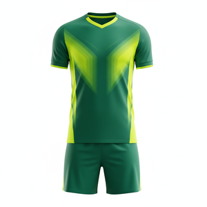 Kids Youth Soccer Jersey with Shorts <b>Lifestyle</b> Elite Two Piece Set Football Training Uniform Quick Dry Sportswear OEM Custom - Product Image 1