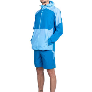 Conjunto de Chaqueta Cortavientos Ligera Impermeable de Spandex/Algodón para Hombre, de Alta Calidad, Estilo Urbano, con Logotipo, en Oferta, Conjunto de Dos Piezas Completo, 2025 - Product Image 1