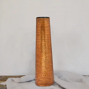 Modern Metal Flower Vase Handmade Decorative Home Décor Accent Vase for Hotel Restaurant ZAHID EXPORTS ZE-3180S - Product Image 5