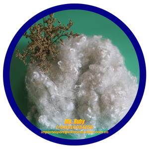 White Fiberfix 15D HC from largest Vietnam PSF manufacturer for filling soft toy pillows sofas <b>padding</b> <b>cushions</b> car interiors - Product Image 3