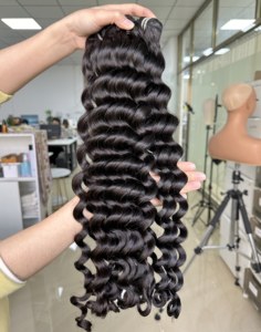 Nguyên Ấn Độ tóc bó Nhà cung cấp chưa qua chế biến Trinh Nữ lớp biểu bì phù hợp Ấn Độ nguyên con người Trinh Nữ bó chưa qua chế biến - Product Image 2