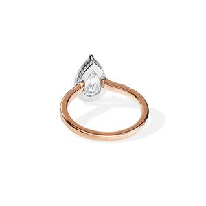 แหวนเพชรทองคำขาวคุณภาพเยี่ยม 18K สำหรับงานหมั้นและแต่งงาน ราคาดีที่สุด - Product Image 2