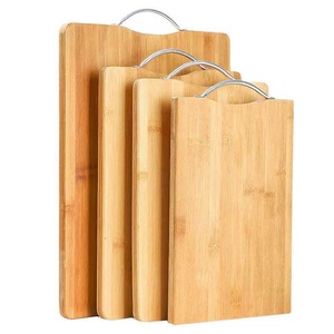 Ensemble de planches à découper en bambou, réversibles, blocs de découpe de cuisine, planches de service en bois naturel pour fruits, fromages, en-cas, taille personnalisée - Product Image 2