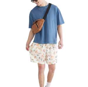 2026 Custom Floral <b>Mesh</b> Basketball <b>Shorts</b> Quick Dry <b>Men</b> Athletic Gym <b>Shorts</b> OEM ODM Sublimation Sportswear <b>Shorts</b> - Product Image 3