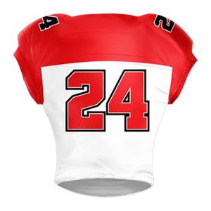 Nouveauté, maillot de football américain pour homme de haute qualité, manches courtes, taille plus, respirant, séchage rapide, 100% polyester, personnalisable - Product Image 2