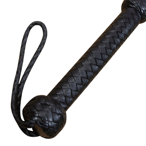 Fouet de boucher artisanal personnalisé en corde tressée durable pour l'entraînement équestre, l'action de cowboy et les performances en extérieur - Product Image 5