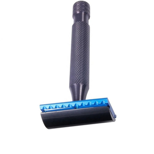 Safety <b>Razor</b> Heavy Duty Short Handle Men's Wet Shaving Safety <b>Razors</b> Custom logo Changeable <b>Blade</b> Professional Stainless Steel - Product Image 2