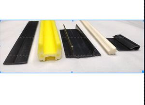 Profilé en polypropylène, bande d'extrusion plastique jaune, noir, blanc pour la construction et la découpe - Product Image 2