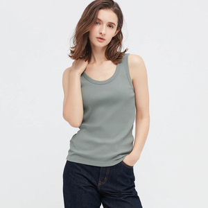 Wholesale Custom Design Plus Size Quick Dry Short Sleeve Workout Sports Women Yoga Tank Tops Breathable Solid Color Knitted - Product Image 1