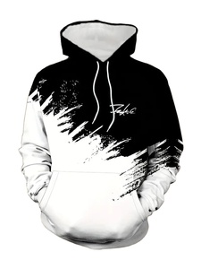 เสื้อฮู้ดดี้ผู้ชายแบบสวมหัวทรงหลวม ผ้าฝรั่งเศสเทอร์รี่ 400 กรัม หนัก ทนทาน 100% ผ้าฝ้าย เป็นมิตรกับสิ่งแวดล้อม ระบายอากาศได้ดี มีกระเป๋า  ออกแบบได้ตามต้องการ - Product Image 2