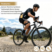 Exosquelette portable Stablego AI rechargeable et étanche avec assistance énergétique pour la randonnée et l'alpinisme en fibre de carbone