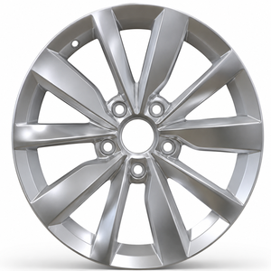 Jantes en alliage <span class=keywords><strong>d</strong></span>'aluminium OEM classiques 5x112, jantes de <span class=keywords><strong>16</strong></span> <span class=keywords><strong>pouces</strong></span> <span class=keywords><strong>avec</strong></span> <span class=keywords><strong>d</strong></span>éport de 46 mm, jantes noires pour voitures particulières Volkswagen - Product Image 6