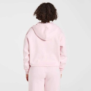 Low MOQ Wholesale Custom Women's Casual Two Piece Full Zip Hooded Tracksuit <b>Set</b> Comfortable Sweatsuit For Jogging At Low Price - Product Image 5