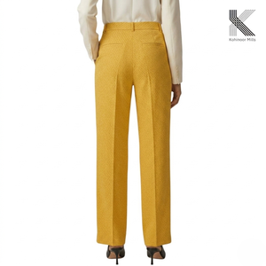 Pantalon pour femme OEM 100 % coton 265 GSM, toutes saisons, micro-sandblasted, finition douce, évacuation de l'humidité, teinture réactive - Product Image 2