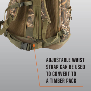 Sac à dos de chasse léger en polyester personnalisé avec fermeture éclair, sac de chasse tactique camouflage pour l'extérieur, OEM - Product Image 4