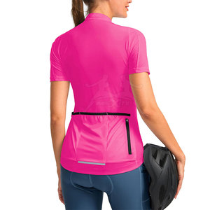 Maillot de cyclisme confortable pour femme, style course, en tissu léger, idéal pour l'extérieur - Product Image 3