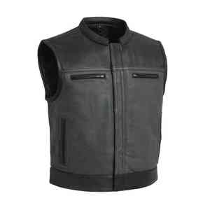Gilet en cuir pour homme, confortable, respirant, chaud pour l'hiver, prix de gros, design unique, Sports World Garments - Product Image 1