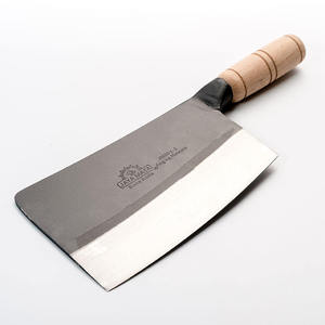 Couteau à découper chinois professionnel en acier inoxydable avec manche en bois - Product Image 5