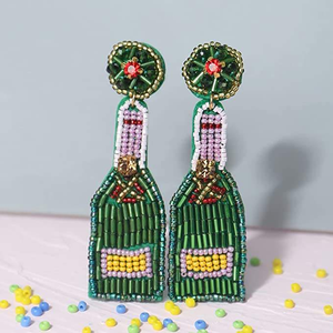 ต่างหูห้อยลูกปัดทำด้วยมือดีไซน์ไม่เหมือนใครเครื่องประดับแฟชั่นสไตล์โบฮีเมียนล่าสุดสำหรับใส่ไปงานปาร์ตี้ - Product Image 2