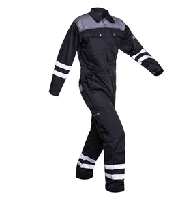 Industrial Men's Safety Polyester Hi Vis Fire Resistant Overall Jacket Trouser Durable Work Uniform Factory Weld Workwear - Product Image 5