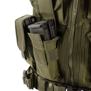 เสื้อกั๊กยุทธวิธีทนทานสำหรับการฝึกซ้อม  ตัวเลือกโลโก้แบบกำหนดเอง กระเป๋าหลายช่อง สายรัดปรับได้ สวมใส่สบาย - Product Image 2