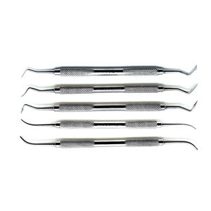 Ensemble de détartreurs dentaires durables en acier inoxydable, idéal pour les cliniques et les soins à domicile, détartreur dentaire confortable CE ISO par Grip Surgical - Product Image 5