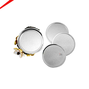 Affordable Stainless Steel Coaster for Gifting or Personal Use During Parties and celebrations round Coaster - Product Image 2
