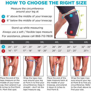 2026 New Product 7mm Weightlifting Knee Sleeve Low MOQ Knee Support Squat For Power lifting Men's And Women's Best Elastic Knee - Product Image 6