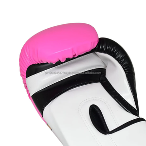 นวมต่อยมวยสำหรับฝึกมวยไทยและ MMA ถุงมือชกมวยหนังวัวแท้หลายชั้นความหนาแน่นสูง - Product Image 4