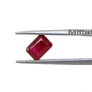 Rubis naturels de Bangkok, octogones calibrés 6x8mm, pierres précieuses de rubis naturelles facettées pour la fabrication de bijoux, prêtes à l'emploi - Product Image 2