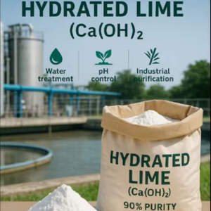 Hydroxyde de calcium hydraté CaOH2 – Applications clés en agriculture et en industrie - Product Image 1
