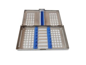 Caja de Instrumentos Dentales de 7 Piezas, Bandeja de Esterilización de Acero Inoxidable y Caja Organizadora para Herramientas de Cirugía Dental y Uso Clínico - Product Image 3