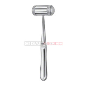 Professional Manual Mead Mallet German Stainless Steel Fiber Facing High Grade Orthopedic Surgical Bone <b>Hammer</b> Spinal Dental - Product Image 3