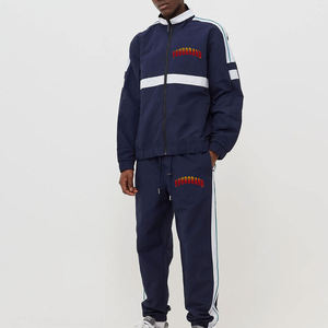 Nouveauté 2026 – Survêtements oversize en tissu 100 % coton, design personnalisé, style streetwear à manches longues et fermeture éclair pour hommes - Product Image 2