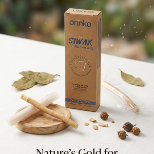 Herbal Miswak Teeth Cleaning Sticks Pack of 2 Natural Oral Care Dental Sticks with Wooden Holder for Healthy Mouth - Product Image 5