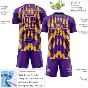 Dernier design, uniforme de football sans manches 100% polyester, nouveau style, logo personnalisé professionnel pour adultes, qualité supérieure, couleur personnalisée - Product Image 3