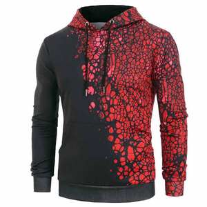 Sudadera con capucha unisex de algodón 100% de felpa de 450 g, corte holgado, de secado rápido, con estampado serigrafiado, cremallera, doble capucha, color liso, edición original de otoño. - Product Image 5