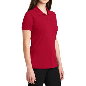 Polo à manches courtes uni pour femme, couleur et taille personnalisées, prix bas, polos sublimés pour femme pour un usage décontracté - Product Image 2