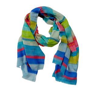 Écharpes modernes pour femmes, design tendance, rayures romaines, imprimées numériquement, 100% coton modal, extrêmement douces, avec des prix innovants et avantageux - Product Image 4