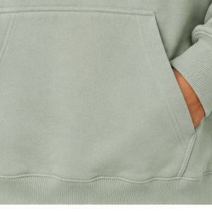 Sweat-shirt décontracté d'hiver pour femme, vert sauge, surdimensionné, avec ailes d'ange en strass, en molleton de coton premium - Product Image 5