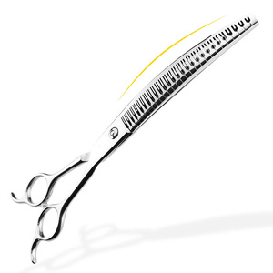 High Quality 8.0 Inch Japan Steel <b>Dog</b> Pet Grooming Hair Styling Scissors Blunt Tip Shear Stainless Steel Hot Sale Free Shipping - Product Image 2