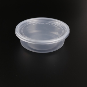 Clear Reusable Plastic Deli <b>Container</b> Lid Polypropylene 500pc (50/10) 6 Oz <b>Takeaway</b> Food Storage Bowl Minimalist Travel Hotel - Product Image 1