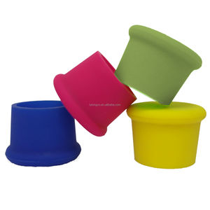 Tapón de silicona para vino, tapa abatible para mantener fresco, tapón para botella, accesorios de cocina - Product Image 1