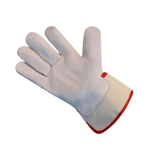 ถุงมือหนังแท้ป้องกันการบาดระดับอุตสาหกรรม ขายส่ง คุณภาพสูง บริการ OEM - Product Image 6